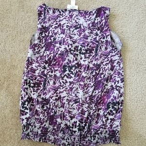 Cute Ann Taylor LOFT Sleeveless Blouse Size XS